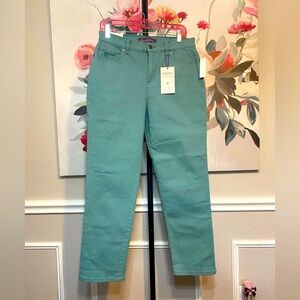 Gloria Vanderbilt Teal Slimming Jeans